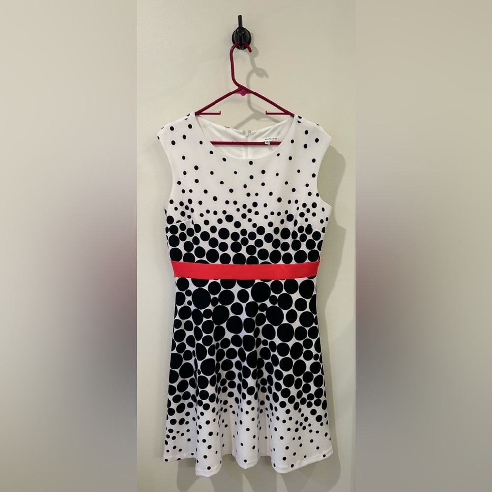 Studio One size 12 polka dot dress